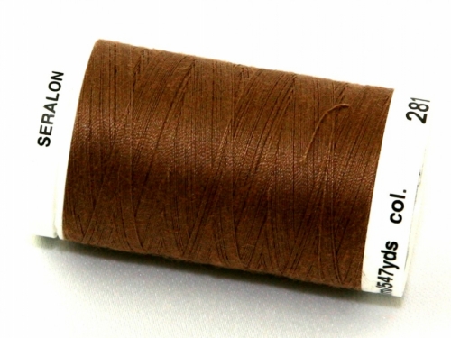 Mettler Seralon Polyester Sewing Thread 281 Hazelnut