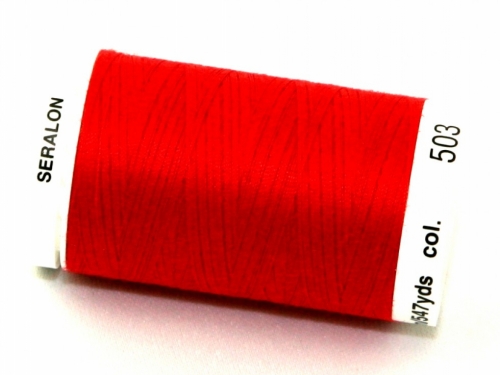 Mettler Seralon Polyester Sewing Thread 503 Cardinal