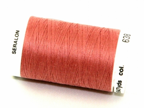 Mettler Seralon Polyester Sewing Thread 638 Red Planet