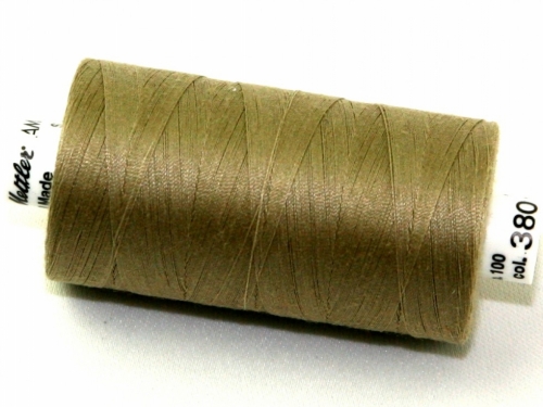 Mettler Seralon Polyester Sewing Thread 380 Dried clay