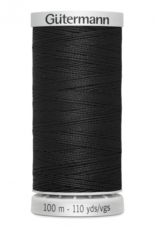 Gutermann Extra Upholstery Thread Black 000