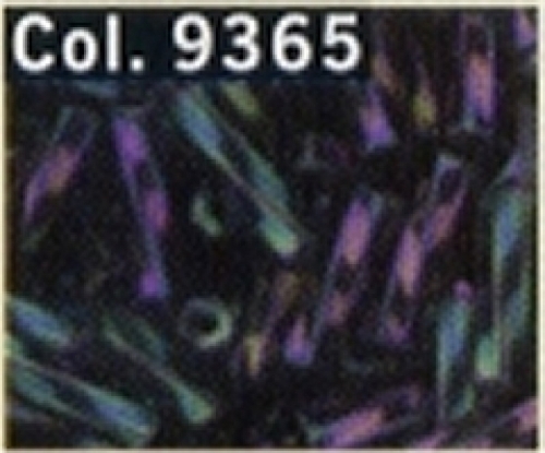 Gutermann Twisted Glass Bugle Beads 9365