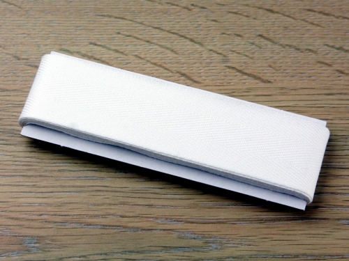 Prym Strong Cotton Herringbone Tape White