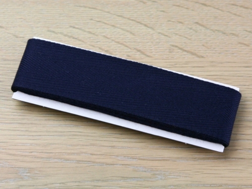 Prym Strong Cotton Herringbone Tape Navy Blue