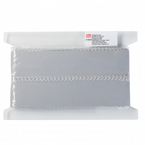 Prym Woven Braid Trim Silver