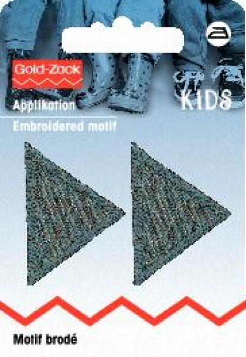 Prym Triangular Patch Motif Small - Grey