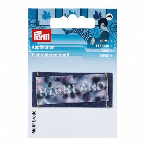 Prym Patch Motif Highland Blue