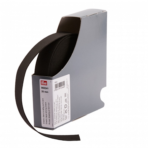Prym Strong Elastic Tape Black