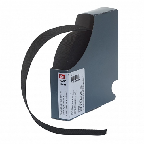 Prym Soft Elastic Tape Black
