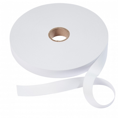 Prym Soft Elastic Tape White