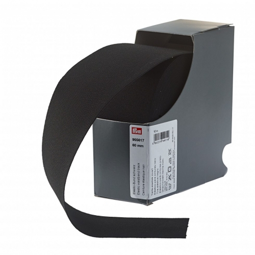 Prym Elastic Waistband Tape Black