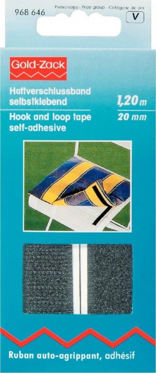 Prym Stick On Velcro Black