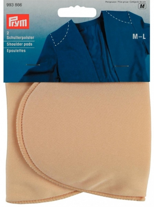 Prym Set In Shoulder pads Peach