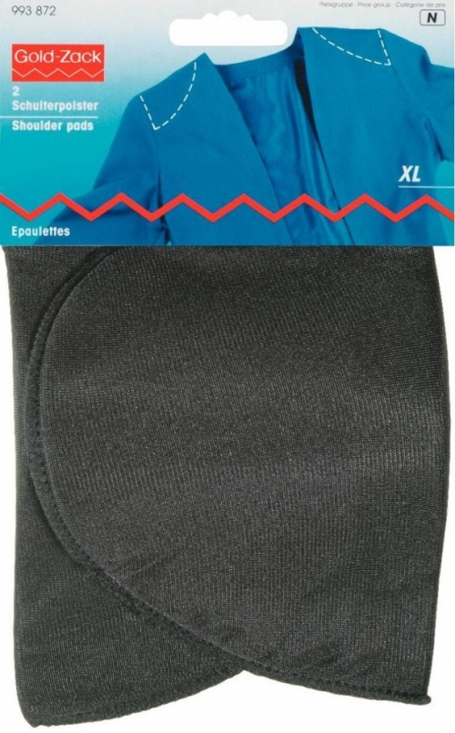 Prym Set In Shoulder pads Black