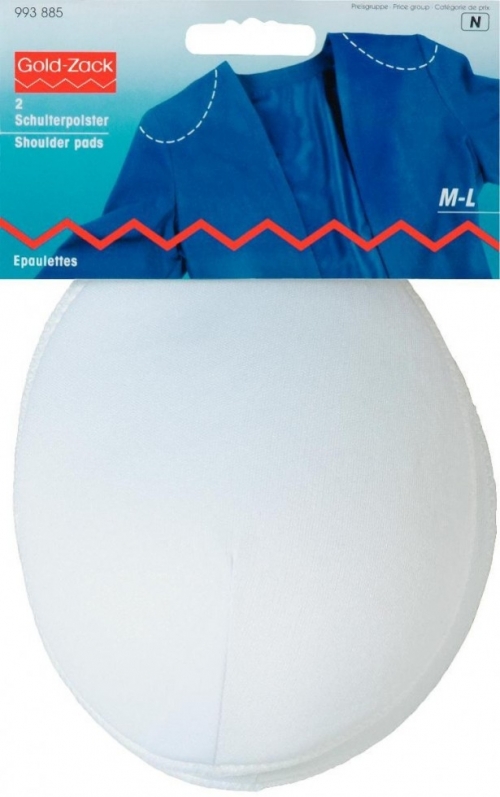 Prym Raglan Shoulder Pads White