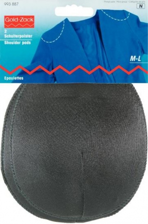 Prym Raglan Shoulder Pads Black
