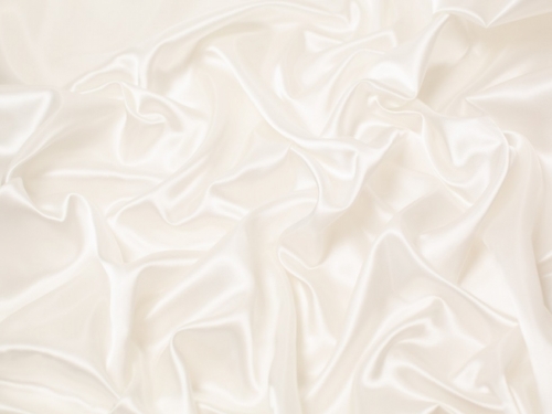 Satin Acetate Lining Fabric Soft White