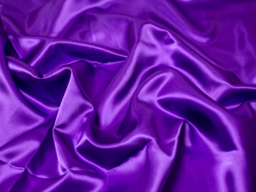 Acetate Satin Fabric Purple