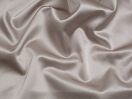 Minerva Core Range Acetate Satin Fabric Silver Grey