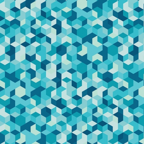 Art Gallery Fabrics Aura 100% Cotton Poplin Fabric Mau Loa Seabed