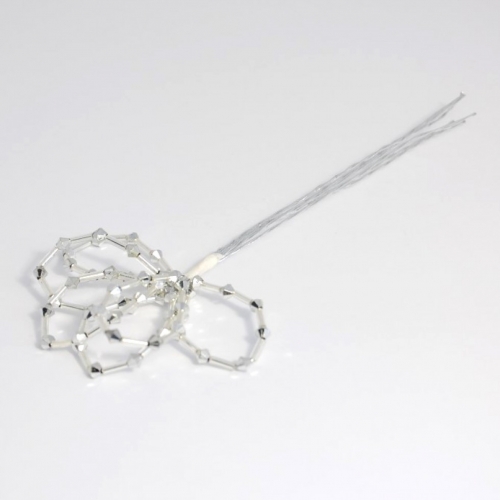 Crystal Stem Bunches (Value Pack) Silver