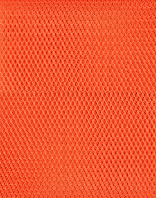 By Annie Pre Cut Piece Stretch Mesh Fabric Pumpkin Orange