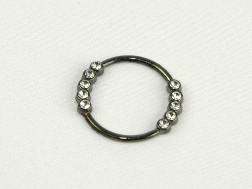 Diamante Link Connector Silver