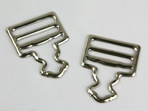 Bib & Brace Dungaree Buckles Silver