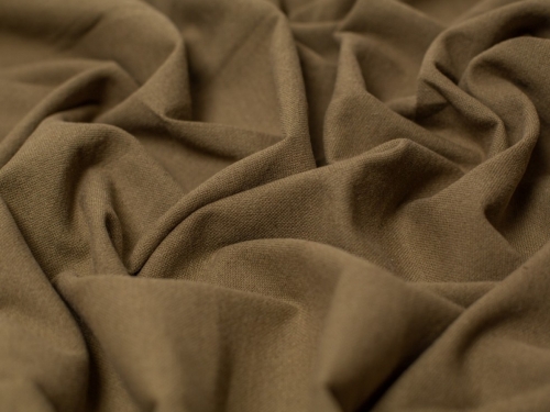 Blades Textured Cotton Linen Fabric Khaki Green