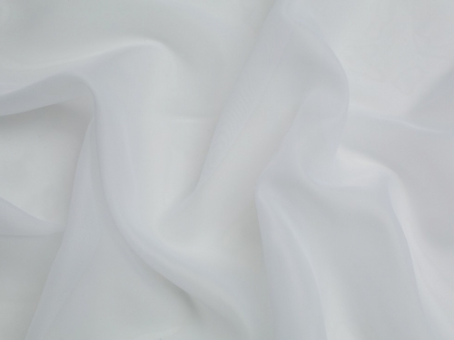 Minerva Core Range Polyester Voile Fabric Ivory