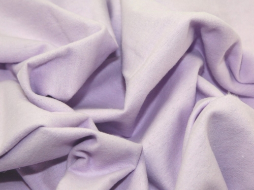 Minerva Core Range Light Cotton Flannel Fabric Lilac