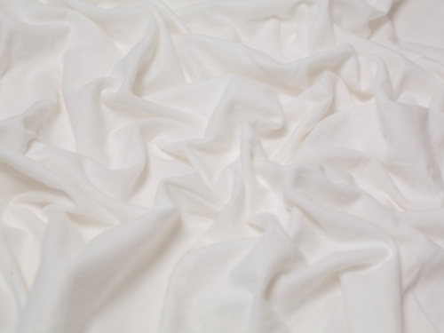 Minerva Core Range Light Cotton Flannel Fabric White