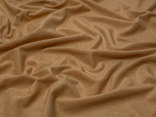 Minerva Core Range Faux Suede Suedette Fabric Beige