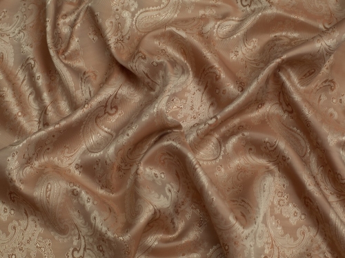 Minerva Core Range Woven Jacquard Lining Fabric Beige