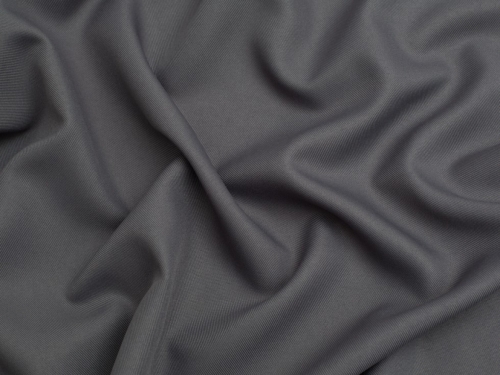 Minerva Core Range Light Polyester Twill Suiting Fabric Silver Grey