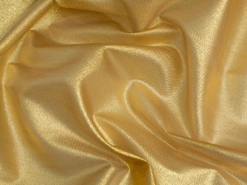 Minerva Core Range Metallic Organza Fabric Gold