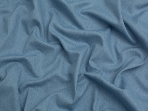 Minerva Core Range 190gsm Stretch Soft Denim Fabric Light Blue
