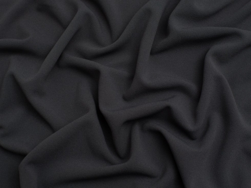 Minerva Core Range Heavy Scuba Crepe Stretch Knit Fabric Dark Grey