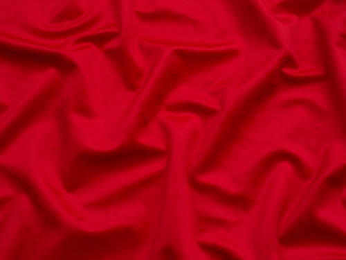 Minerva Core Range High Pile Velvet Fabric Red