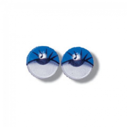 Trimits Stick On Wobbly Toy Eyes Blue