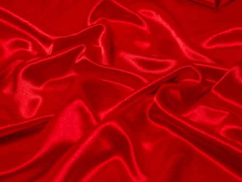 Crepe Back Satin Fabric Red