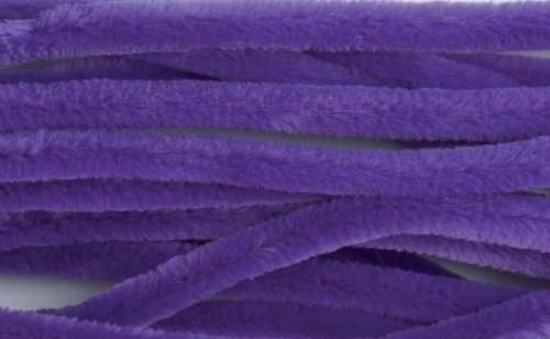Craft Factory Chenille Pipe Cleaners Purple