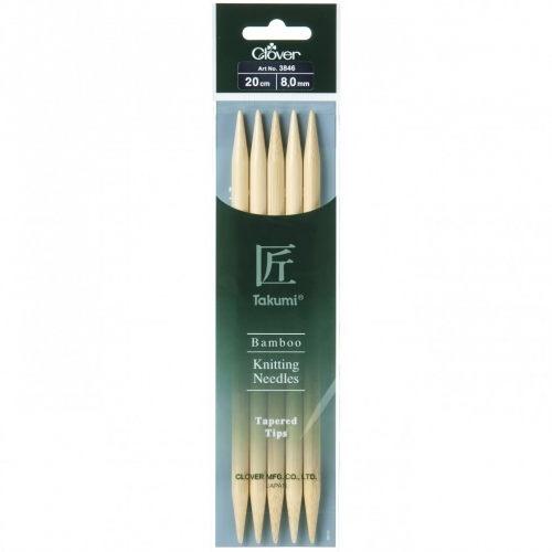 Clover Bamboo Double Point Needles