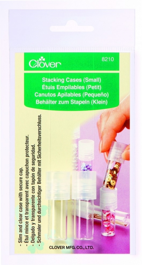 Clover Small Sewing Craft Box Clear