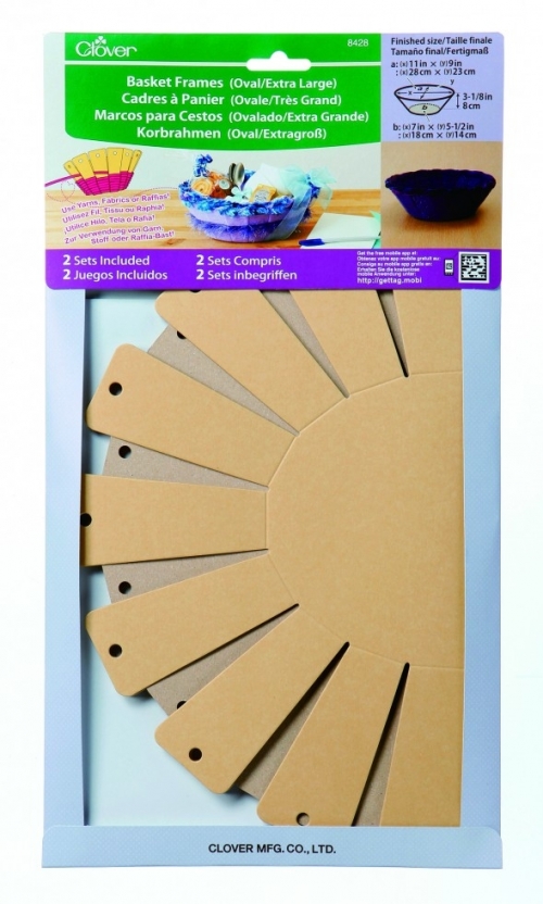 Clover Basket Frame Template