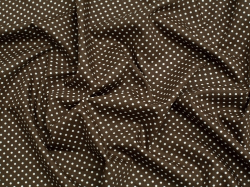 Minerva Core Range 100% Cotton Poplin Fabric Brown