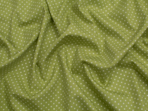 Minerva Core Range 100% Cotton Poplin Fabric Lime Green