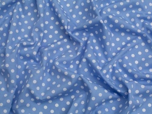 Minerva Core Range 100% Cotton Poplin Fabric Pale Blue