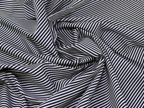 100% Cotton Poplin Fabric Navy Blue