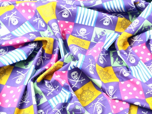 Rose and Hubble 100% Cotton Poplin Fabric Brights